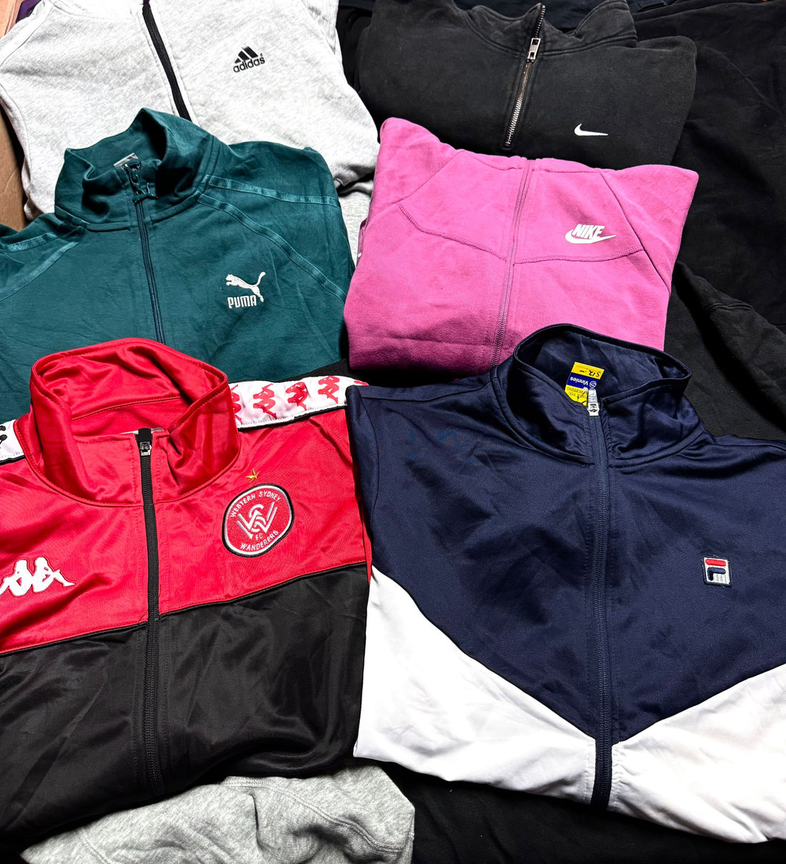 Felpe Firmate Full ZIP 20 PEZZI