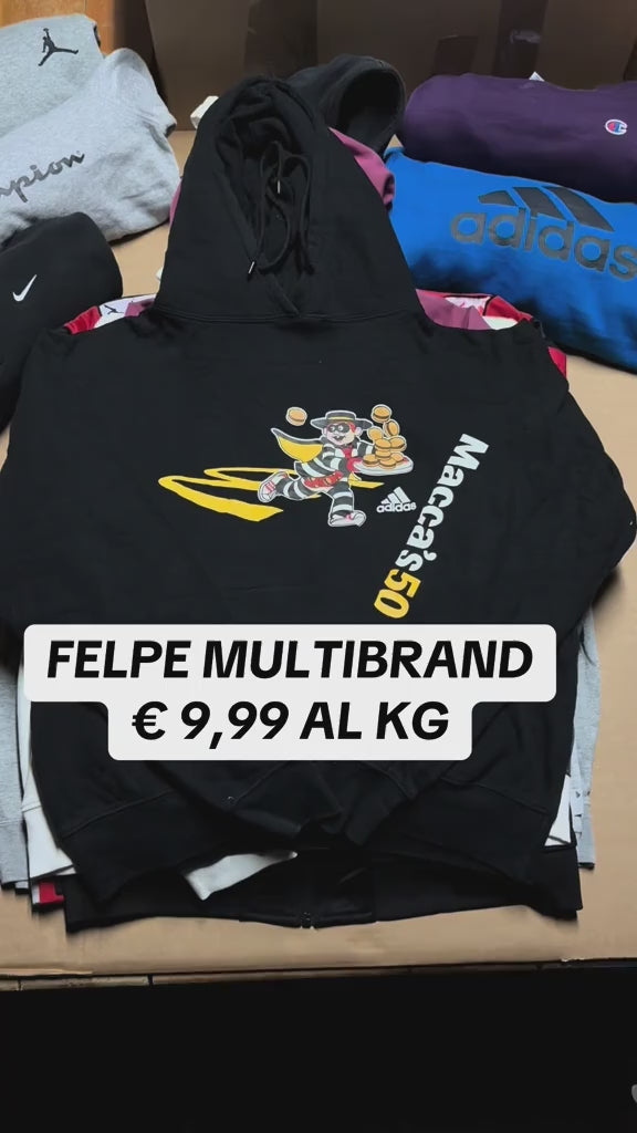 Felpe Multibrand 25 Kg.