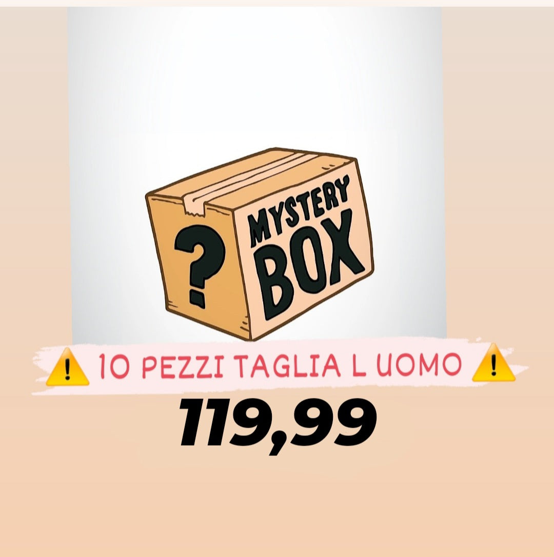 BOX 10 PEZZI Taglia L UOMO