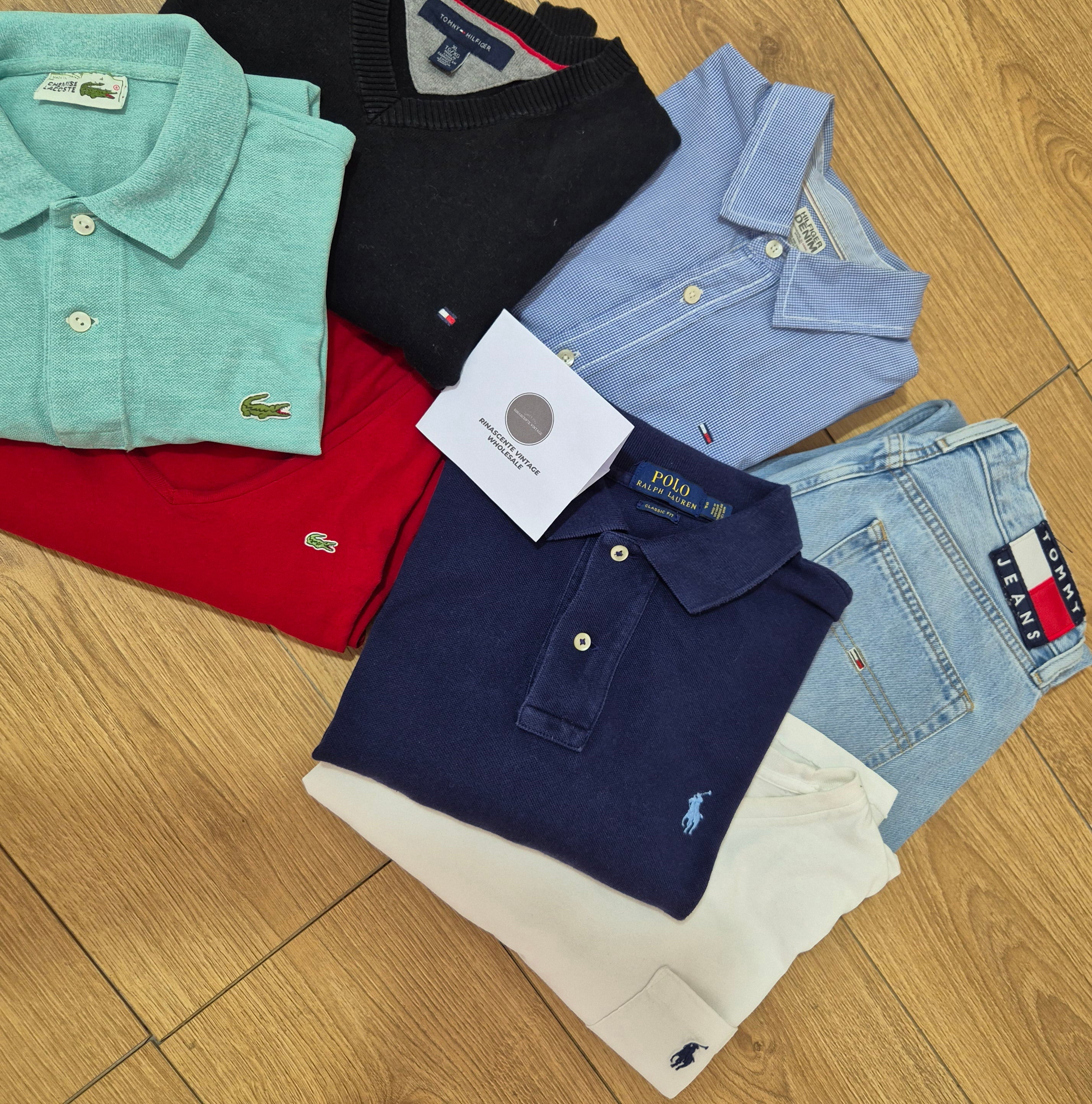 Mix Ralph Tommy Lacoste 15 PEZZI