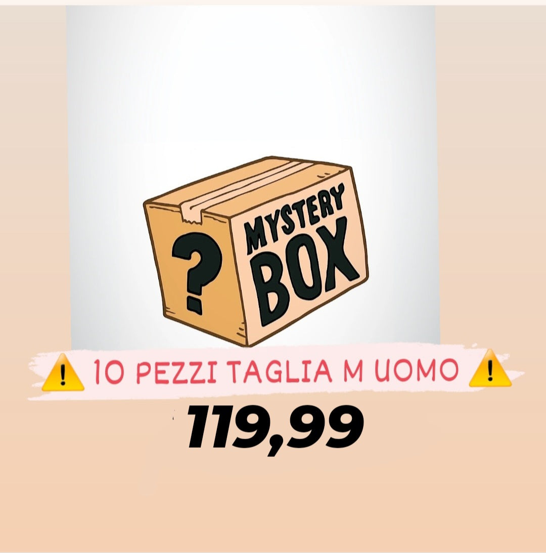 BOX 10 PEZZI Taglia M UOMO